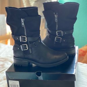 Torrid Slouchy Moto Boots